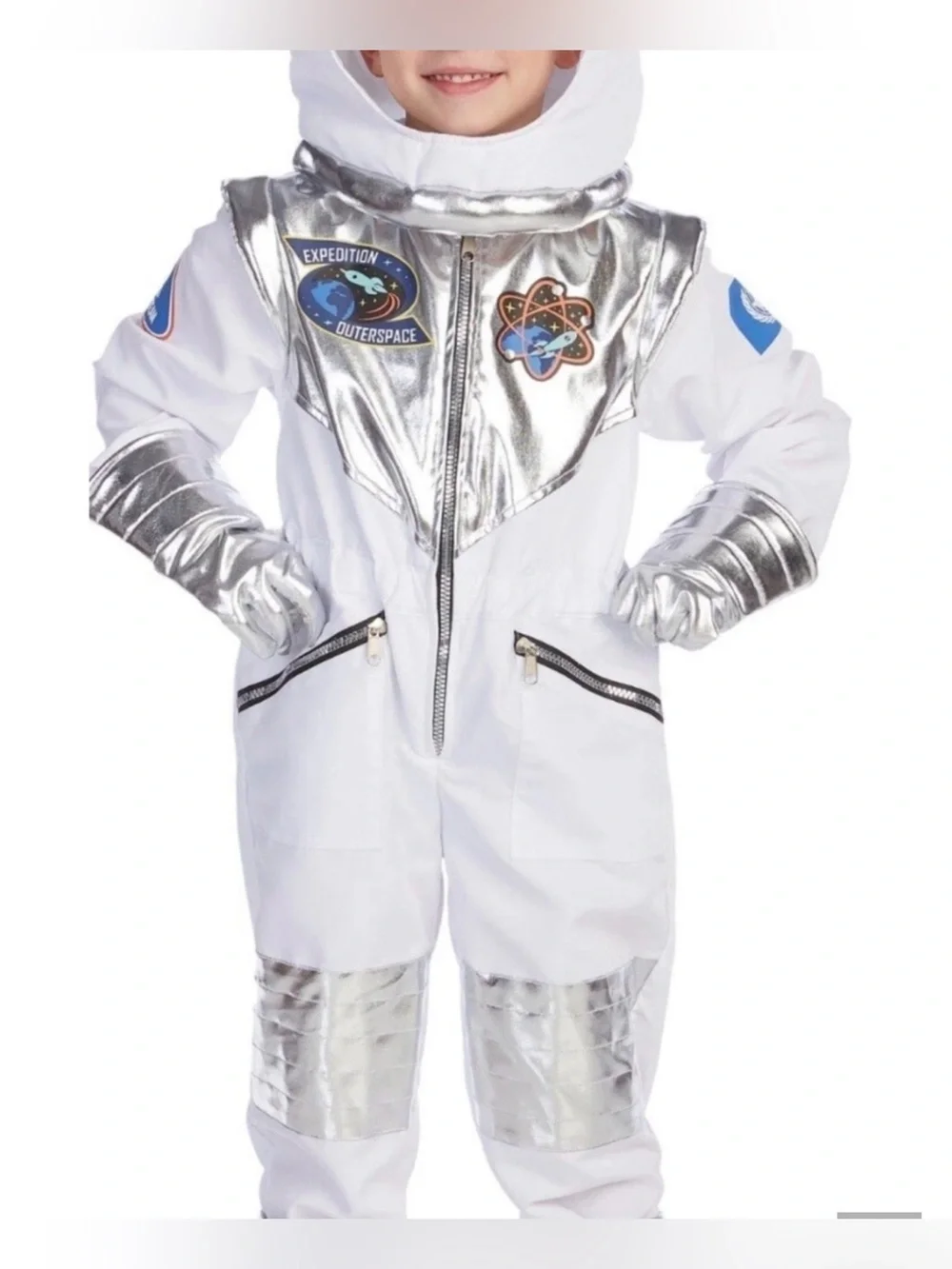 Kids Astronaut Halloween Costume (Size: 3-4 Years)